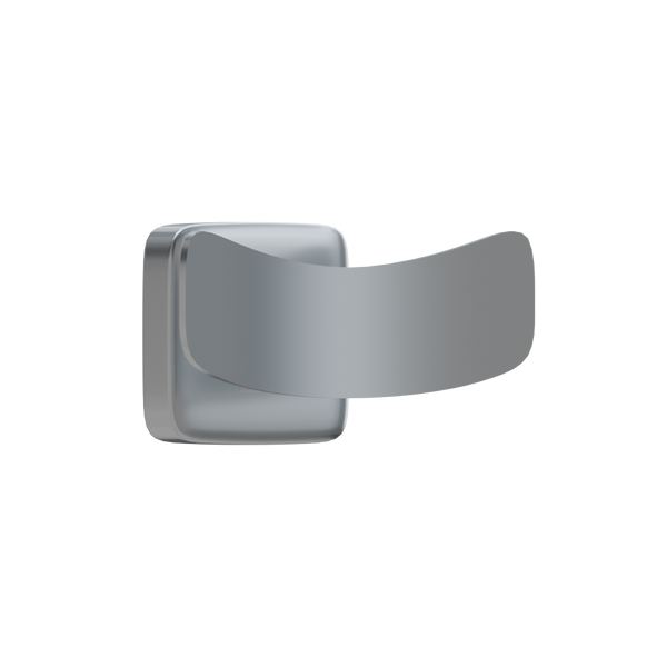 Metlam Double Robe Hook Concealed Fix In Satin Stainless Steel