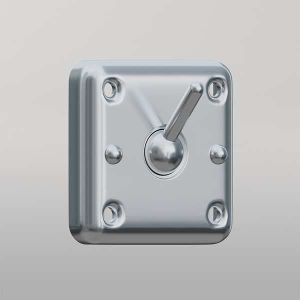 Metlam Collapsible Square Clothes Hook Visible Fix In Satin Stainless Steel