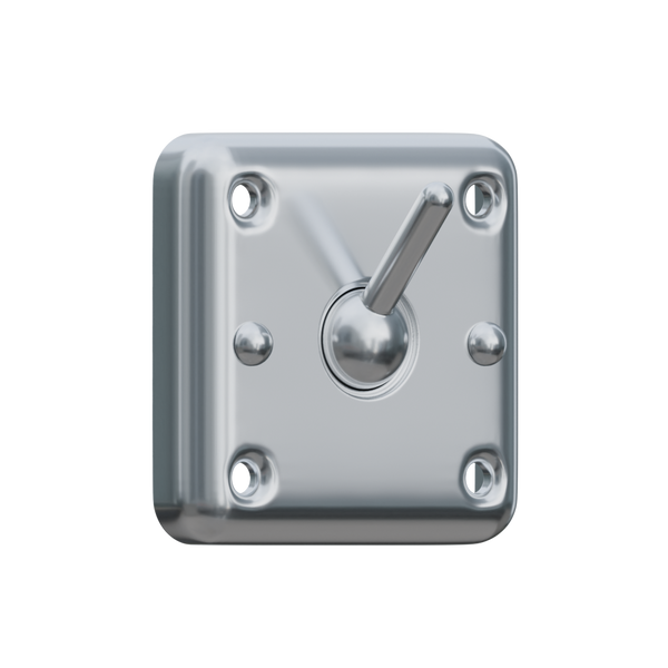 Metlam Collapsible Square Clothes Hook Visible Fix In Satin Stainless Steel