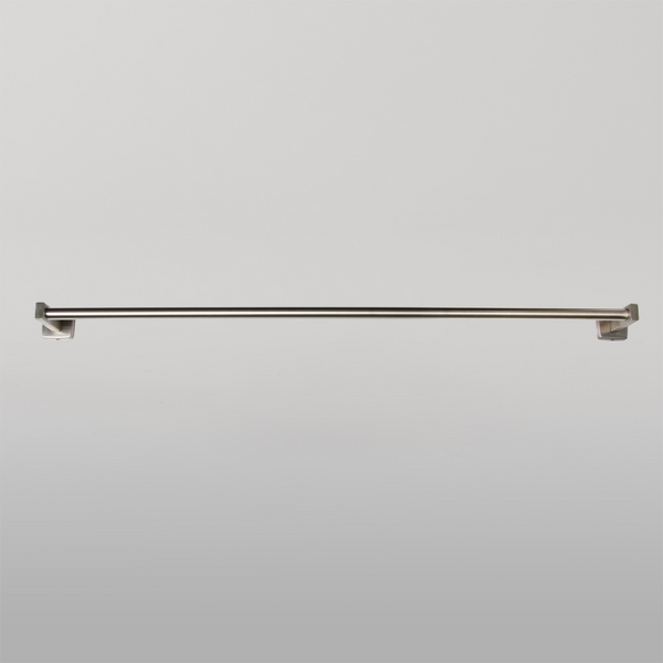 Metlam Single Towel Rail In Polished Stainless Steel
