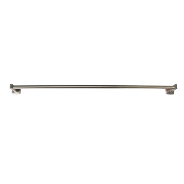 Metlam Single Towel Rail In Polished Stainless Steel