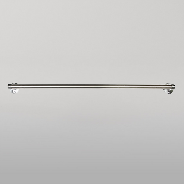 Metlam Heavy Duty Single Towel Rail In Stainless Steel