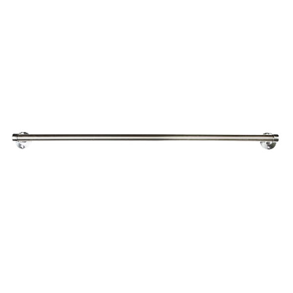 Metlam Heavy Duty Single Towel Rail In Stainless Steel