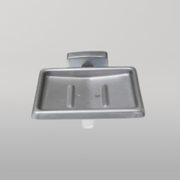 Metlam Soap Dish With Drain 110mm In Satin Stainless Steel