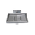 Metlam Soap Dish With Drain 110mm In Satin Stainless Steel