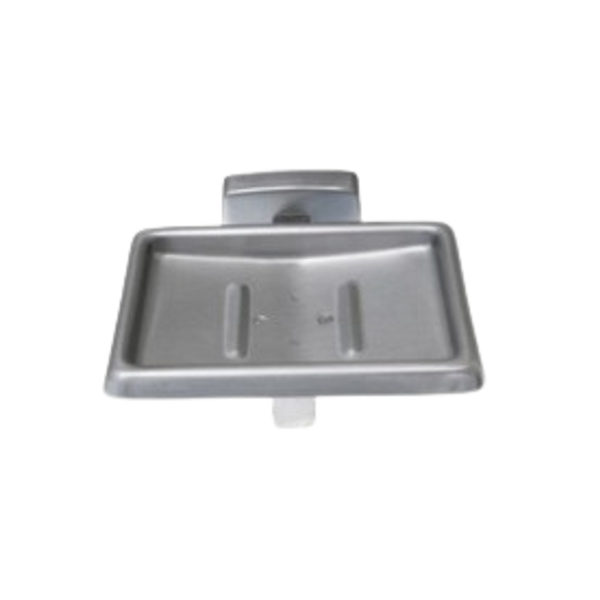 Metlam Soap Dish With Drain 110mm In Satin Stainless Steel