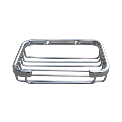 Metlam Soap Basket In Bright Chrome Plate