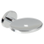 Metlam Soap Dish With Drain Hole In Bright Chrome Plate