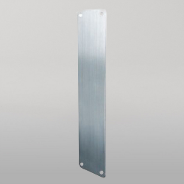 Metlam Push Plate In Satin Stainless Steel