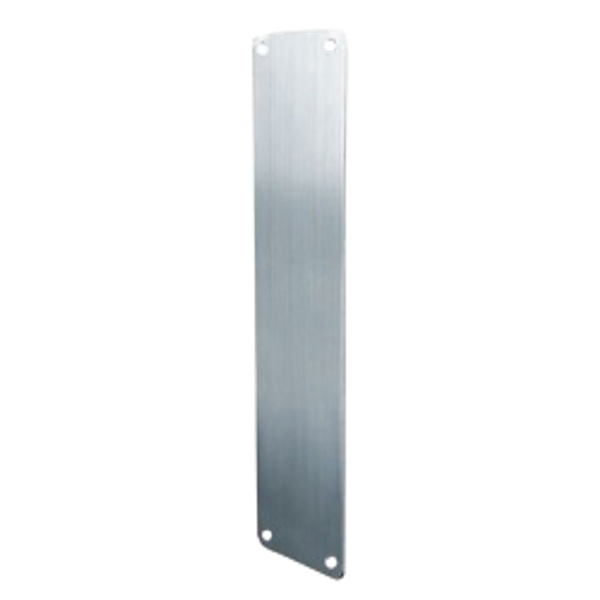 Metlam Push Plate In Satin Stainless Steel