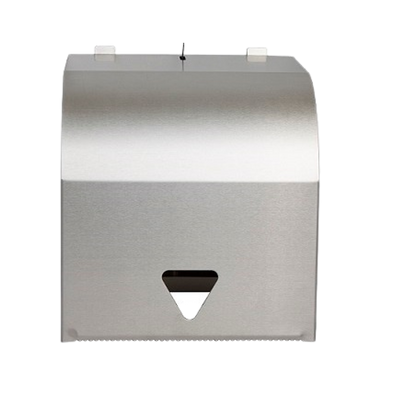 Metlam Paper Towel Roll Dispenser In Satin Stainless Steel