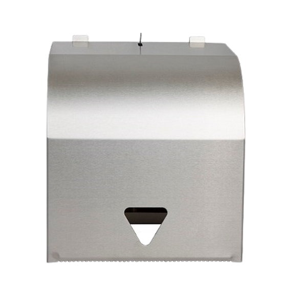 Metlam Paper Towel Roll Dispenser In Satin Stainless Steel