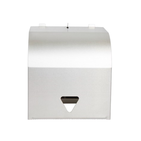 Metlam Paper Towel Roll Dispenser In White Powder Coat