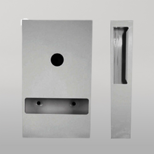 Metlam Interfold Toilet Paper Dispenser In Satin Stainless Steel