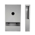 Metlam Interfold Toilet Paper Dispenser In Satin Stainless Steel