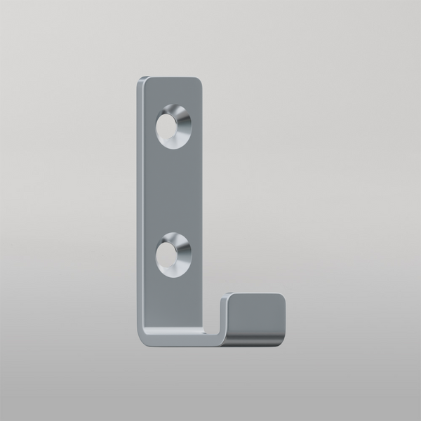 Metlam Hat And Coat Hook 44mm In Satin Stainless Steel