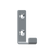 Metlam Hat And Coat Hook 44mm In Satin Stainless Steel