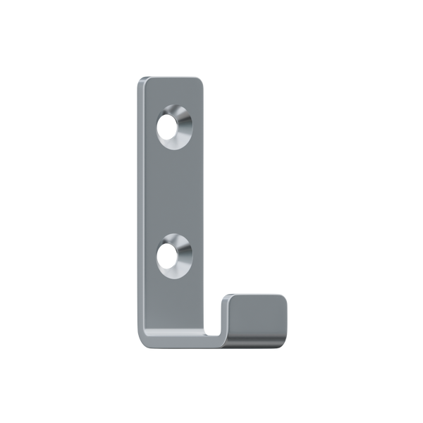 Metlam Hat And Coat Hook 44mm In Satin Stainless Steel