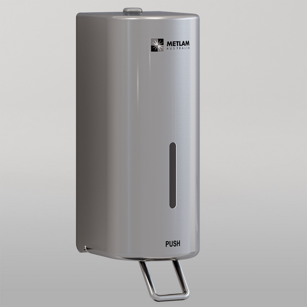 Metlam Vertical Soap Dispenser In Stainless Steel