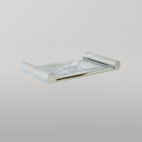 Metlam Lawson Soap Dish In Polished Stainless Steel