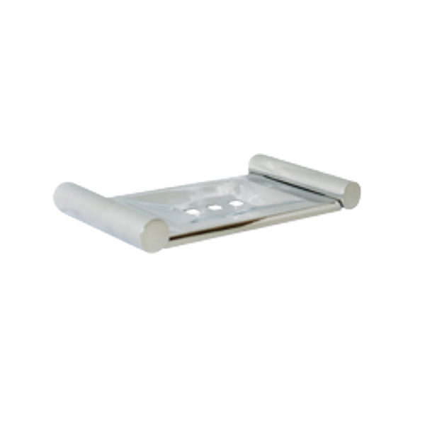Metlam Lawson Soap Dish In Polished Stainless Steel