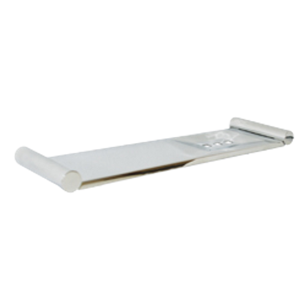 Metlam 320mm Lawson Combined Shelf And Soap Dish In Polished Stainless Steel