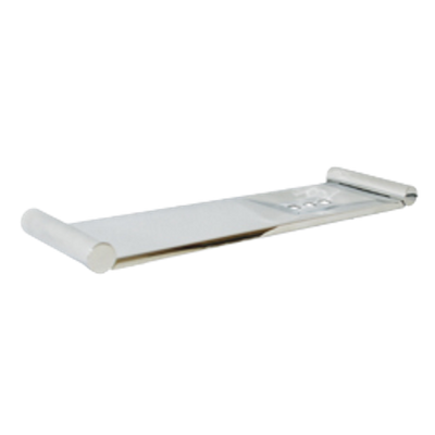 Metlam 320mm Lawson Combined Shelf And Soap Dish In Polished Stainless Steel