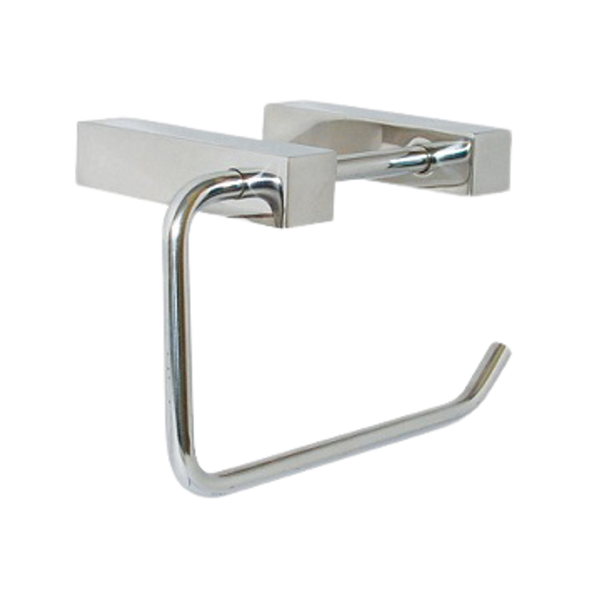Metlam Paterson Single Toilet Roll Holder In Polished Stainless Steel