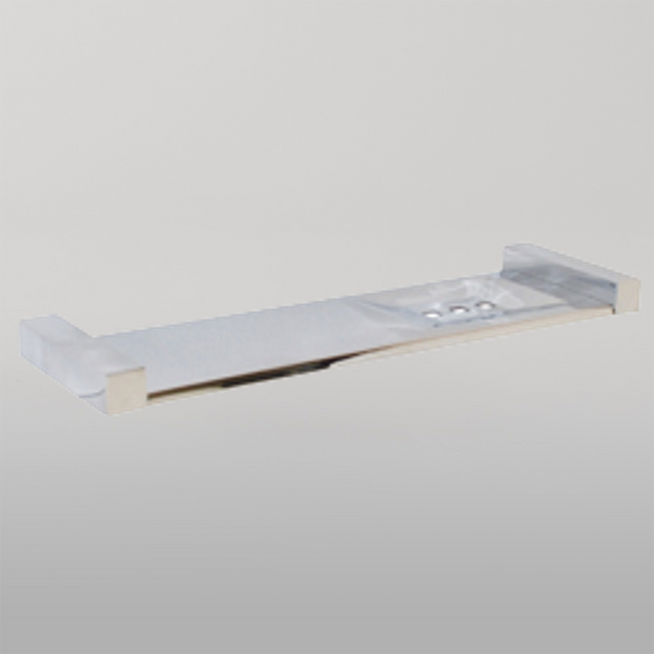 Metlam 320mm Paterson Combined Shelf And Soap Dish In Polished Stainless Steel