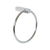 Metlam Paterson Towel Ring In Polished Stainless Steel