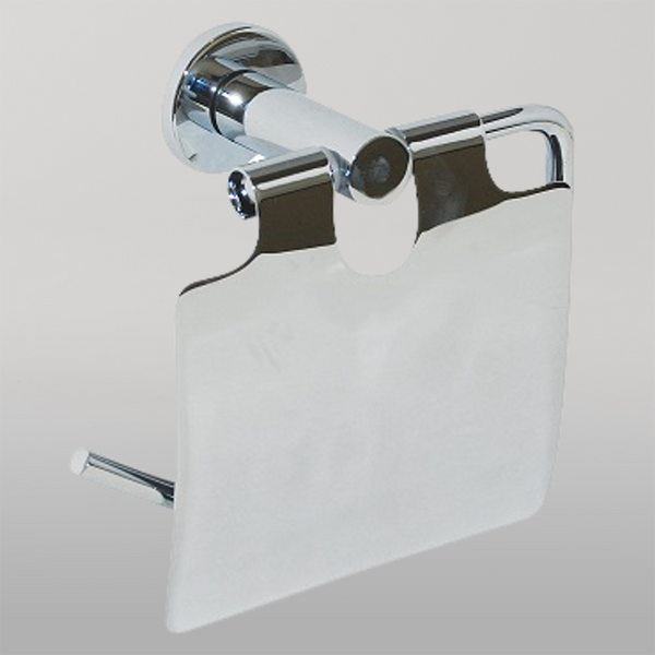 Metlam Lachlan Single Toilet Roll Holder Stainless Steel Covered In Bright Chrome Plate
