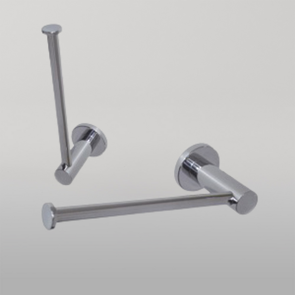 Metlam Lachlan Single Or Spare Toilet Roll Holder In Bright Chrome Plate
