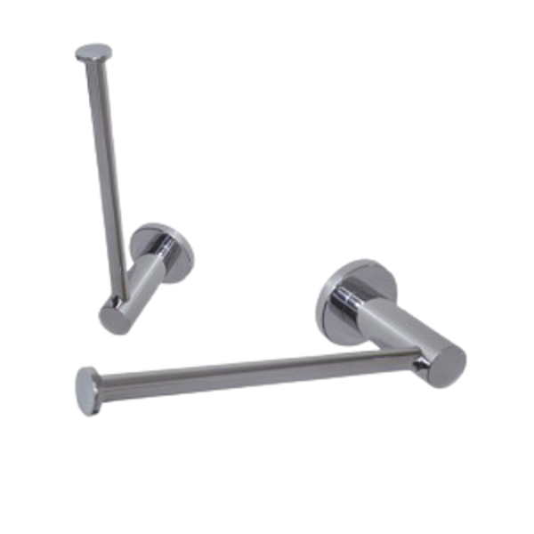 Metlam Lachlan Single Or Spare Toilet Roll Holder In Bright Chrome Plate