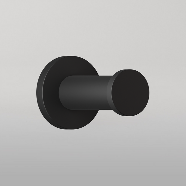 Metlam Lachlan Robe Hook In Designer Black