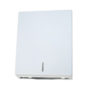 Metlam Paper Towel Dispenser 376mm In White Powder Coat