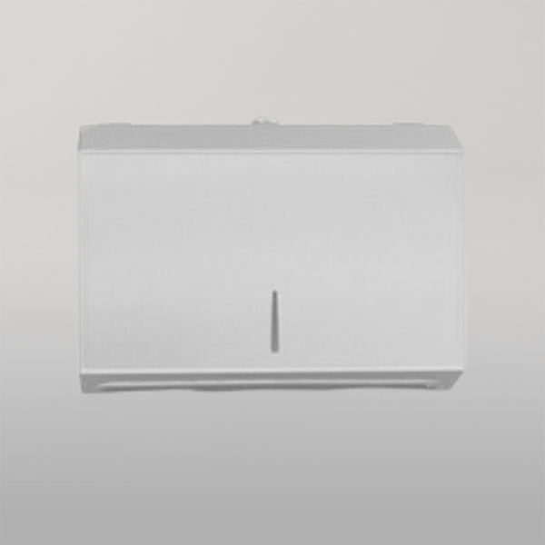 Metlam Paper Towel Dispenser 210mm In White Powder Coat