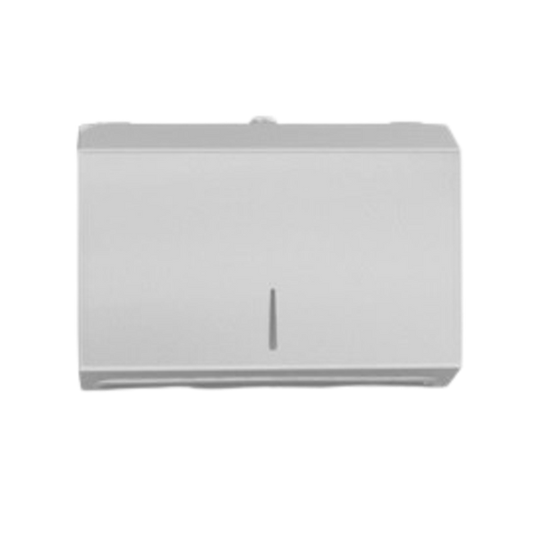 Metlam Paper Towel Dispenser 210mm In White Powder Coat