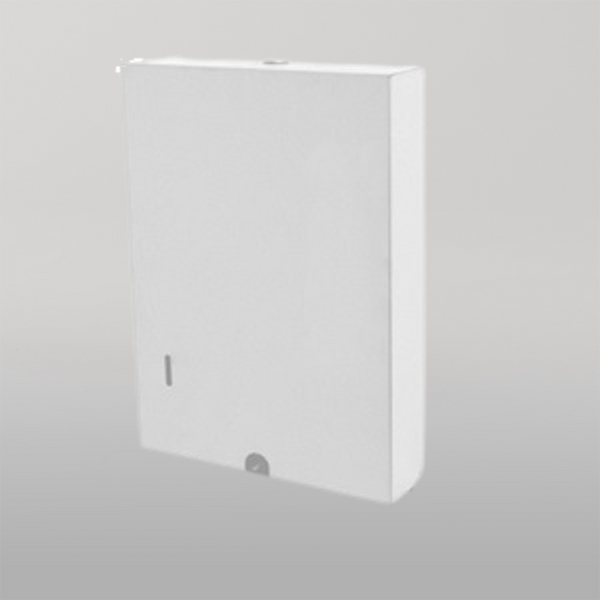Metlam Paper Towel Dispenser 372mm In White Powder Coat