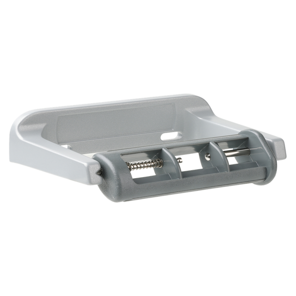 Metlam Single Toilet Roll Holder In Enamel Baked Aluminium