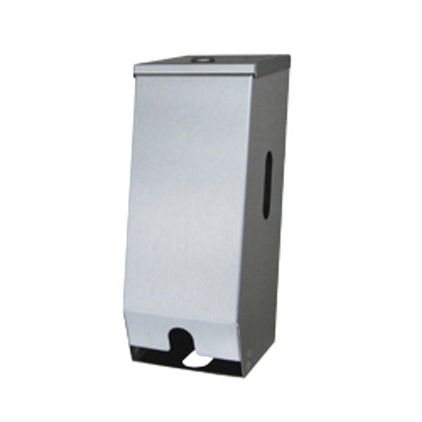 Metlam Double Toilet Roll Dispenser In Satin Stainless Steel