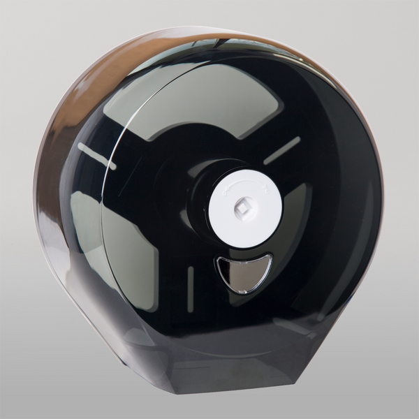 Metlam Black Jumbo Toilet Roll Dispenser