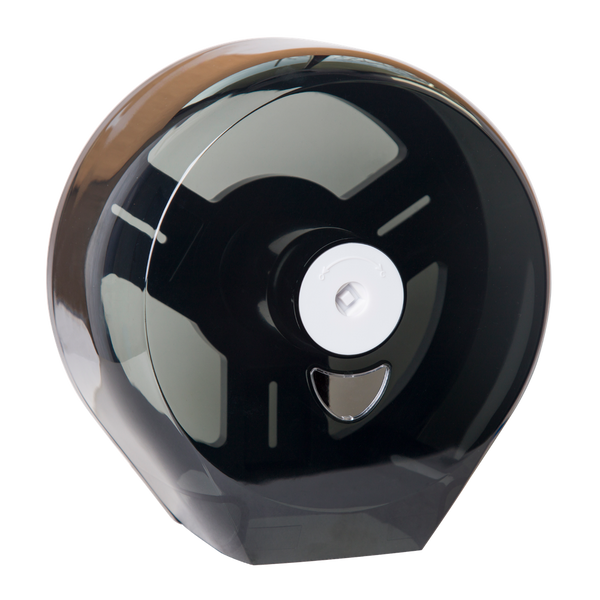 Metlam Black Jumbo Toilet Roll Dispenser