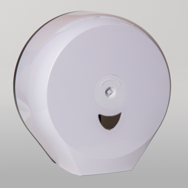 Metlam White Jumbo Toilet Roll Dispenser