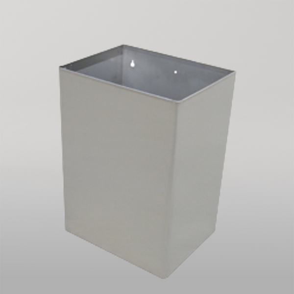 Metlam 45L Wall Mount Waste Receptacle In Satin Stainless Steel