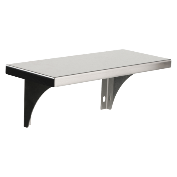 Metlam 300mm Utility Shelf Underside In Satin Stainless Steel