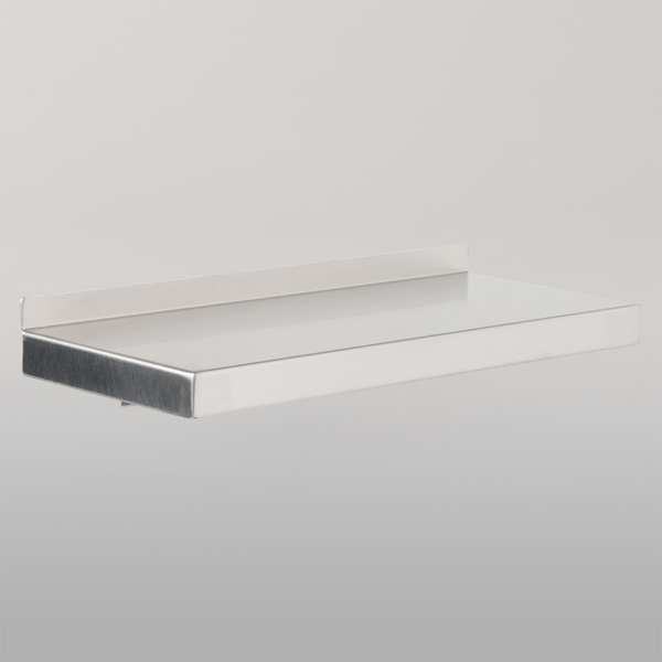 Metlam 300mm Utility Shelf In Satin Stainless Steel