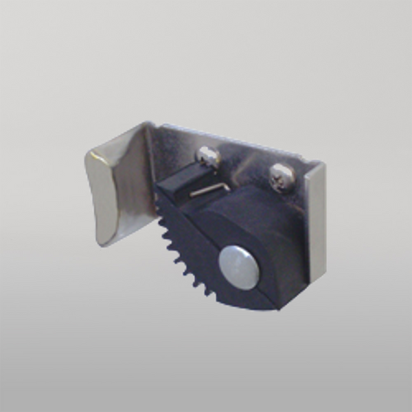 Metlam Single Mop And Broom Holder In Satin Stainless Steel