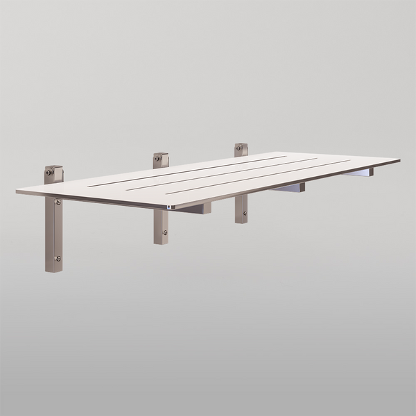 Metlam Accessible Folding Shower Seat In Compact Laminate