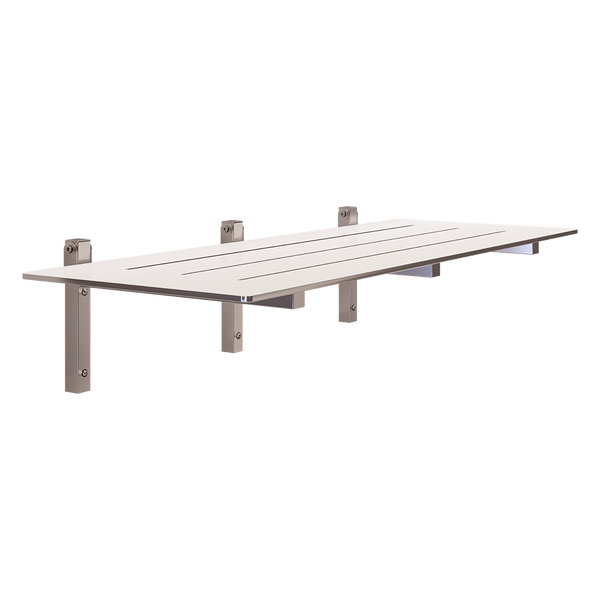 Metlam Accessible Folding Shower Seat In Compact Laminate