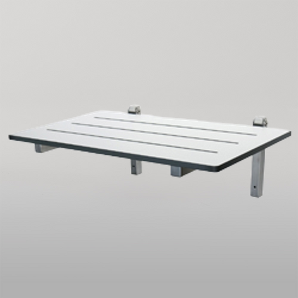 Metlam Folding Shower Seat 600mm In Compact Laminate